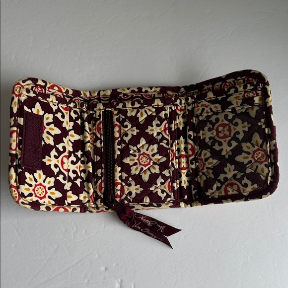 Vera Bradley Medallion Tri-fold Wallet - Picture 3 of 7